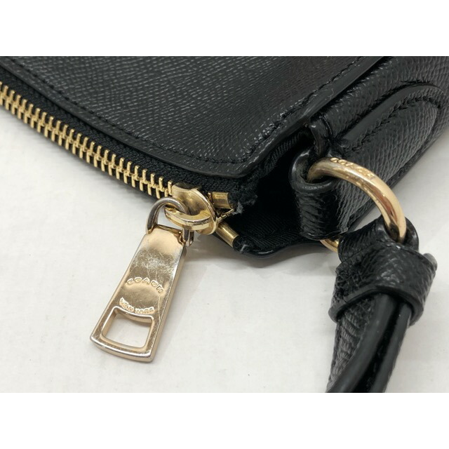 COACH(コーチ)のCOACH(コーチ) GALLERY FILE BAG ギャラリーファイルバッグ ショルダーバッグ ブラック / 91148 【中古】【007】 レディースのバッグ(ショルダーバッグ)の商品写真