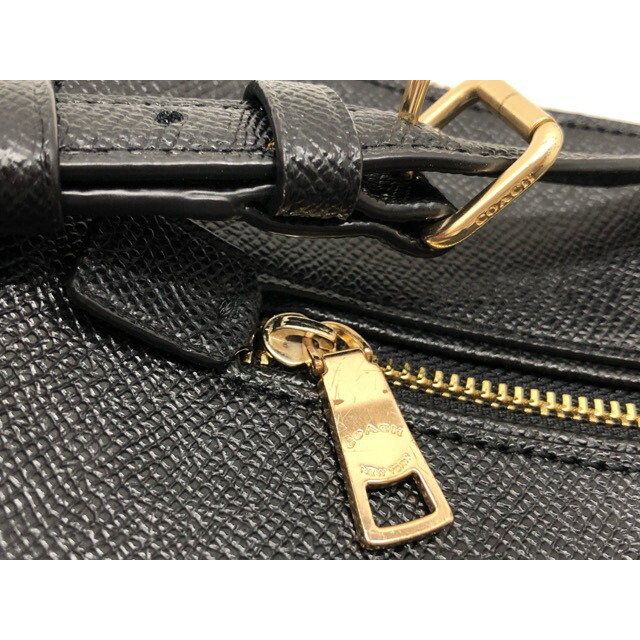 COACH(コーチ)のCOACH(コーチ) GALLERY FILE BAG ギャラリーファイルバッグ ショルダーバッグ ブラック / 91148 【中古】【007】 レディースのバッグ(ショルダーバッグ)の商品写真