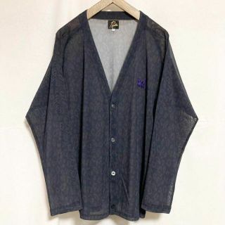Needles - Lサイズ!Needles ポリメッシュVネックレオパード