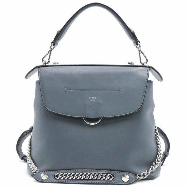 シルバー金具 フェンディ バッグ バックトゥスクール 3WAY チェーン