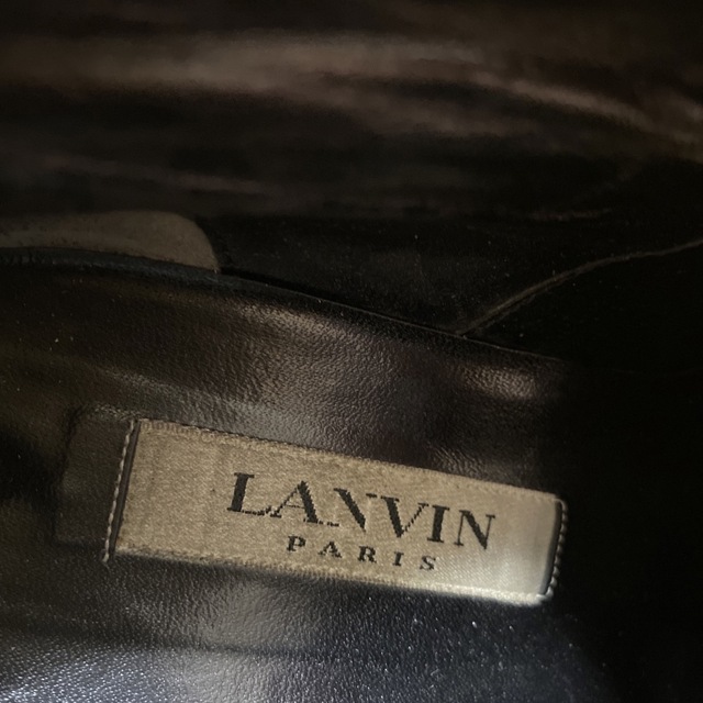 LANVIN(ランバン)のLANVIN PARIS ランバン◇リアルレザーデザインブーティー◇23.5cm レディースの靴/シューズ(ブーティ)の商品写真