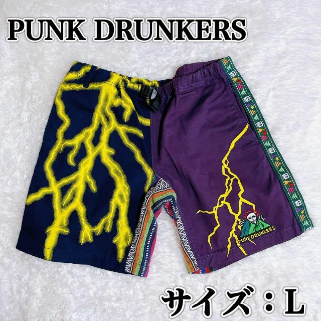 美品 パンクドランカーズ punk drunkers ハーフパンツ L パンツ ...