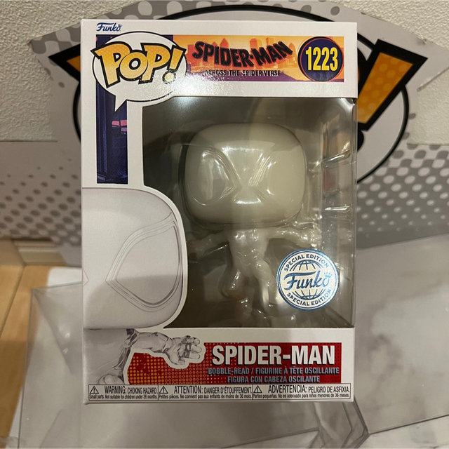 FUNKO POP! スパイダーバース2 スパイダーマン マイルス 透明限定