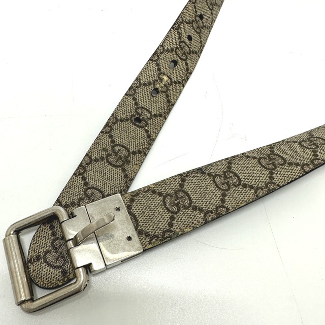 Gucci   グッチ GUCCI リバーシブル ベルト GGスプリームキャンバス