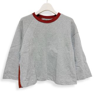 オータ(ohta)のohta オオタ カットソー Tシャツ スクエア 5分袖 切り替え トップス 2(カットソー(長袖/七分))