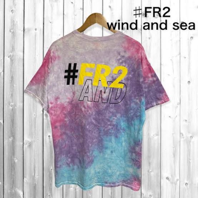 wind and sea × fr2  コラボ　タイダイTシャツ