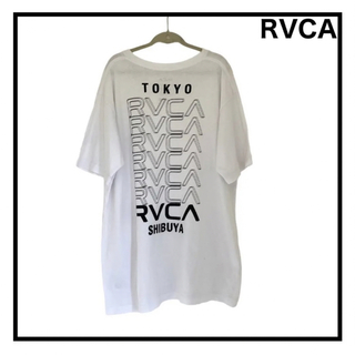 ルーカ(RVCA)の【RVCA】　ルーカ　Tシャツ　半袖　メンズ　バッグプリント　古着　渋谷　M(Tシャツ/カットソー(半袖/袖なし))