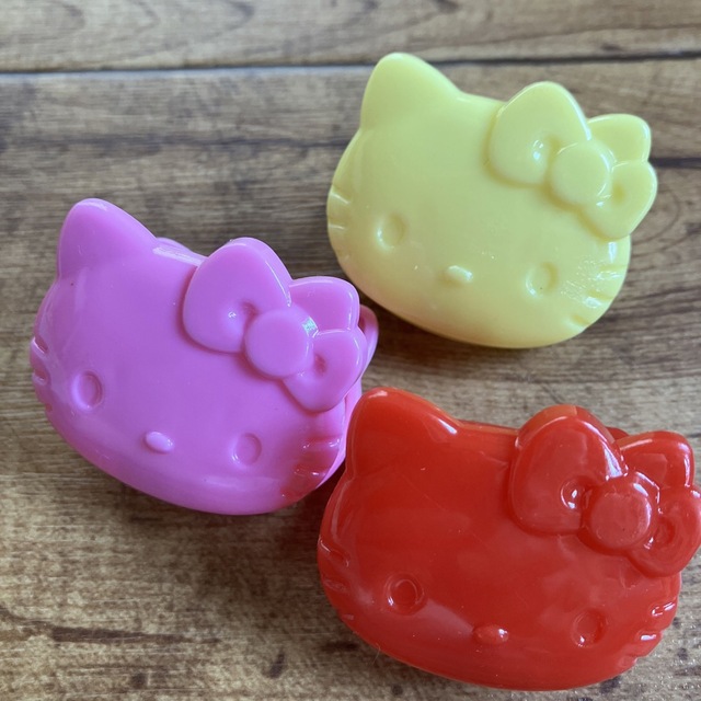サンリオ - キティちゃん クリップ 3点セット ハローキティ サンリオ - キティちゃん クリップ 3点セット ハローキティ