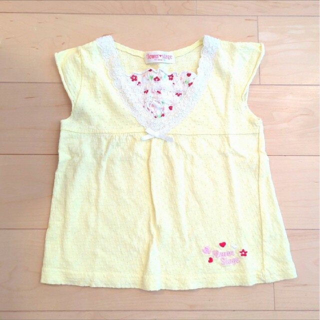 Combi mini(コンビミニ)の100  半袖Tシャツ トップス 2枚 キッズ/ベビー/マタニティのキッズ服女の子用(90cm~)(Tシャツ/カットソー)の商品写真