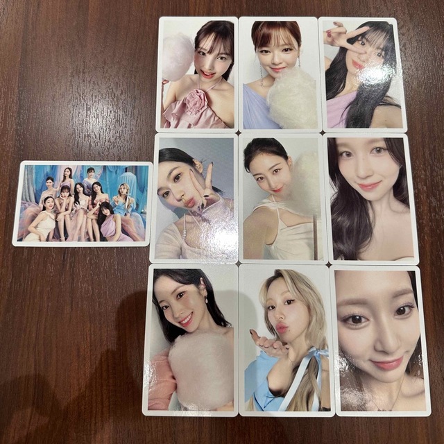 TWICE(トゥワイス)のTWICE Hare Hare トレカ　コンプ　通常盤　10種 エンタメ/ホビーのCD(K-POP/アジア)の商品写真