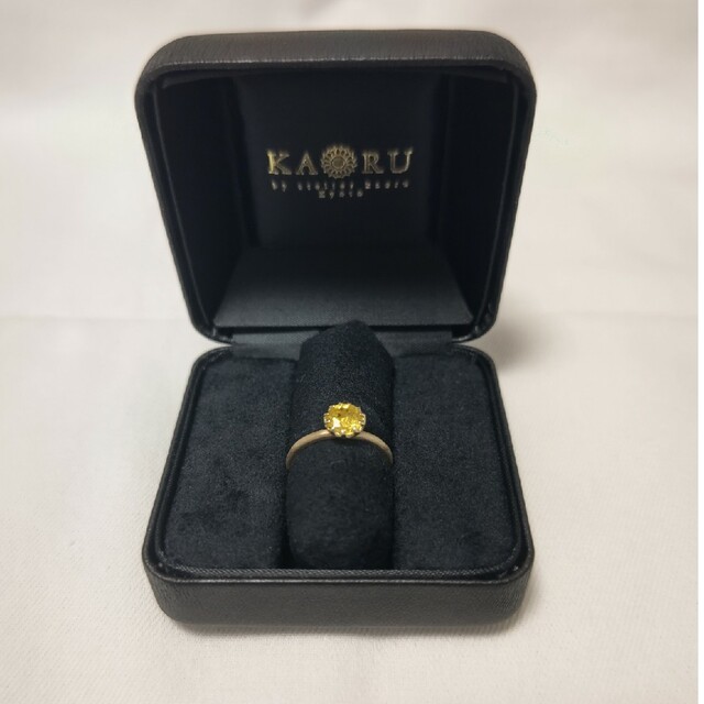 KAORU(カオル)の新品未使用　KAORU リング　#13　イエローベリル レディースのアクセサリー(リング(指輪))の商品写真