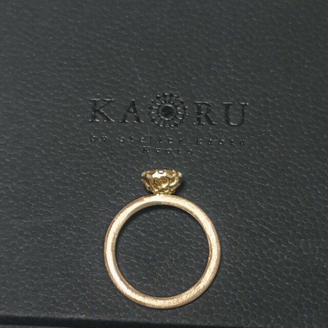 KAORU(カオル)の新品未使用　KAORU リング　#13　イエローベリル レディースのアクセサリー(リング(指輪))の商品写真