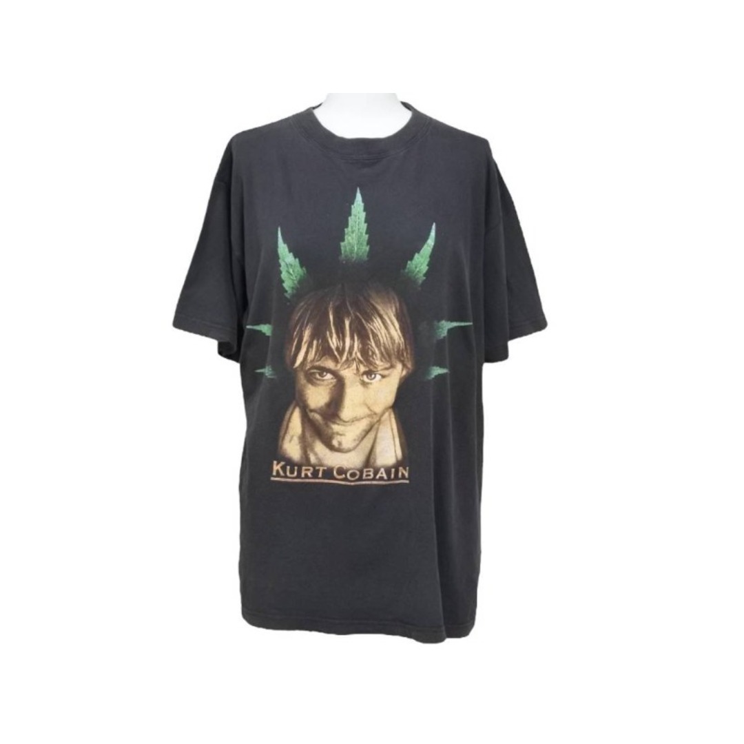 90's ヴィンテージ kurt cobain カートコバーン tシャツ ブラック