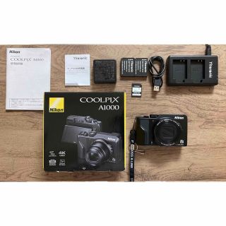 ニコン(Nikon)の【箱・付属品あり】Nikon COOLPIX A1000 black(コンパクトデジタルカメラ)