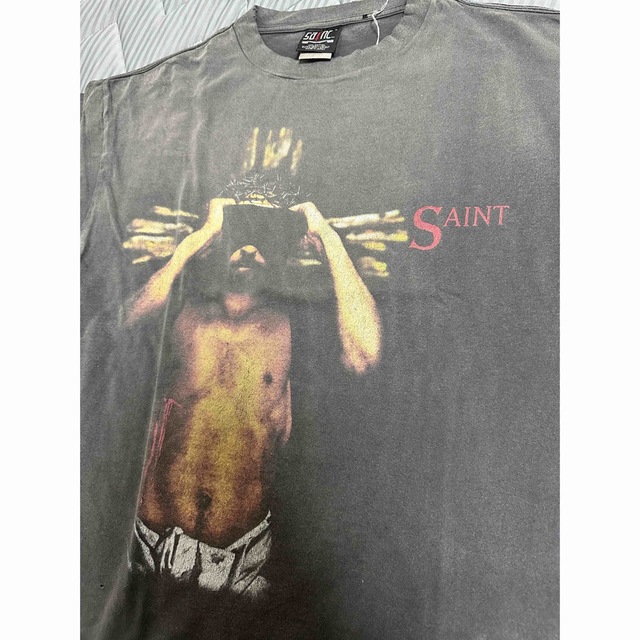 セントマイケル  SAINT Mxxxxxx   Ｔシャツ　2pac