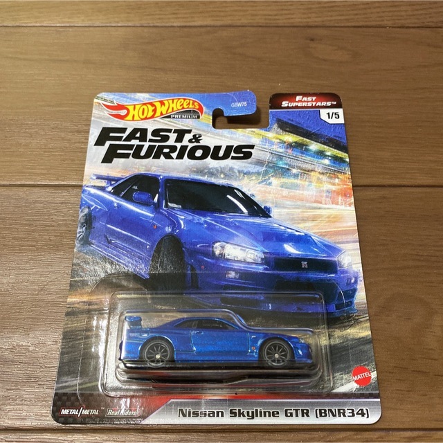 マテル ホットウィール ワイルドスピード R34 BNR34 GT-Rエンタメ/ホビー