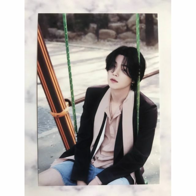 【BTSB7198:ユンギ(シュガ)】/BTS(バンタン)写真L版 | フリマアプリ ラクマ