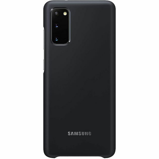 SAMSUNG(サムスン)の【訳】Galaxy S20 LED Back カバー 純正品 ブラック スマホ/家電/カメラのスマホアクセサリー(Androidケース)の商品写真