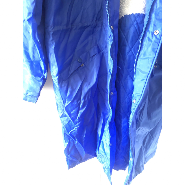 カラーコート　ブルー　■匿名配送 メンズのジャケット/アウター(ステンカラーコート)の商品写真