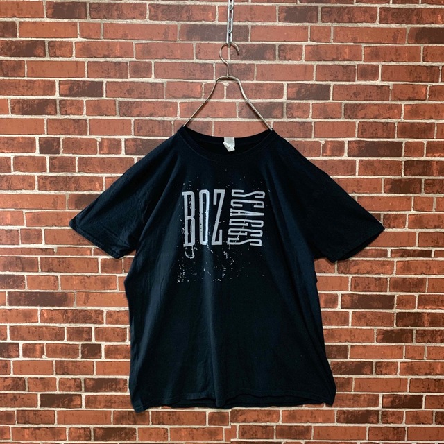 MUSIC TEE(ミュージックティー)の【激レア】boz scaggs ボズスキャッグス　ビッグシルエットツアーTシャツ メンズのトップス(Tシャツ/カットソー(半袖/袖なし))の商品写真