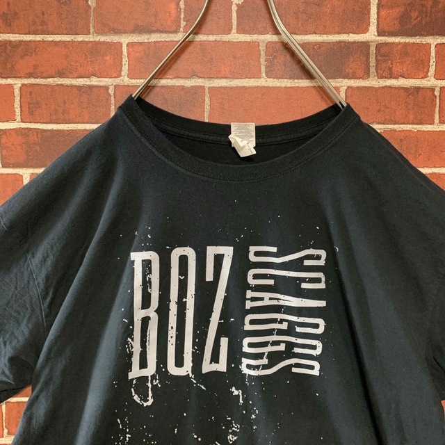 MUSIC TEE(ミュージックティー)の【激レア】boz scaggs ボズスキャッグス　ビッグシルエットツアーTシャツ メンズのトップス(Tシャツ/カットソー(半袖/袖なし))の商品写真
