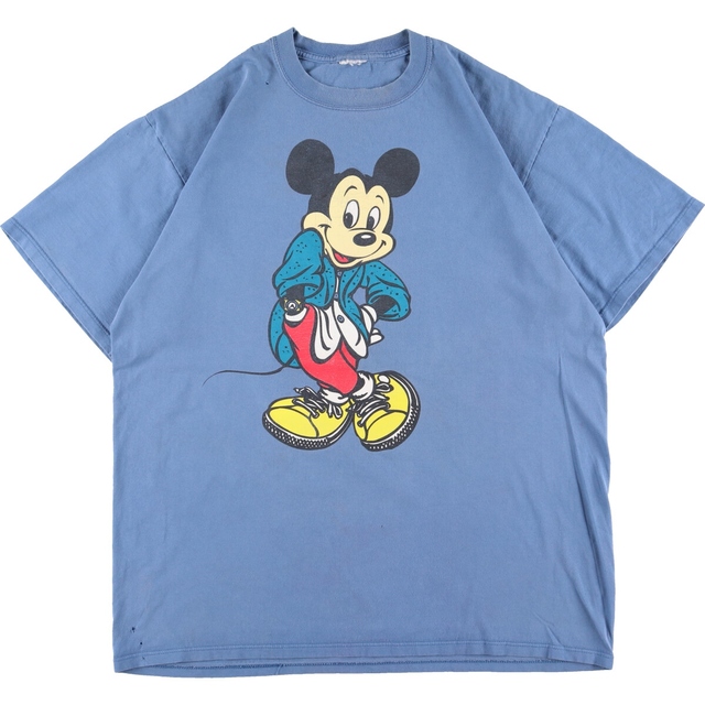 MICKEY MOUSE ミッキーマウス キャラクタープリントTシャツ メンズXL ヴィンテージ /eaa340135205cm商品名