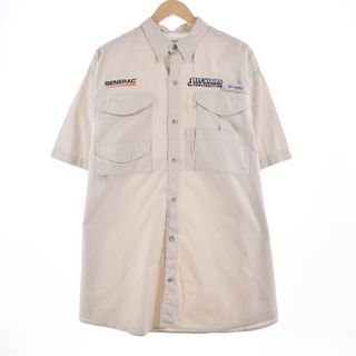 コロンビア(Columbia)の古着 コロンビア Columbia PFG 半袖 フィッシングシャツ メンズXL /eaa339882(シャツ)