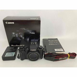 キヤノン(Canon)のG5x canon キヤノン　デジカメ　ブラック　中古　送料込(コンパクトデジタルカメラ)