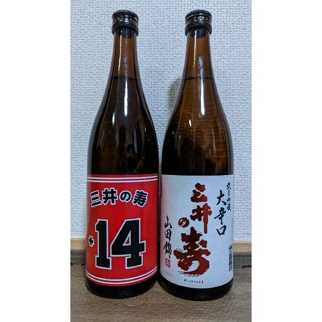 【２本セット】三井の寿 純米吟醸 +14 大辛口 720ml