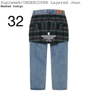 アンダーカバー(UNDERCOVER)の32 Supreme UNDERCOVER Layered Jean(デニム/ジーンズ)