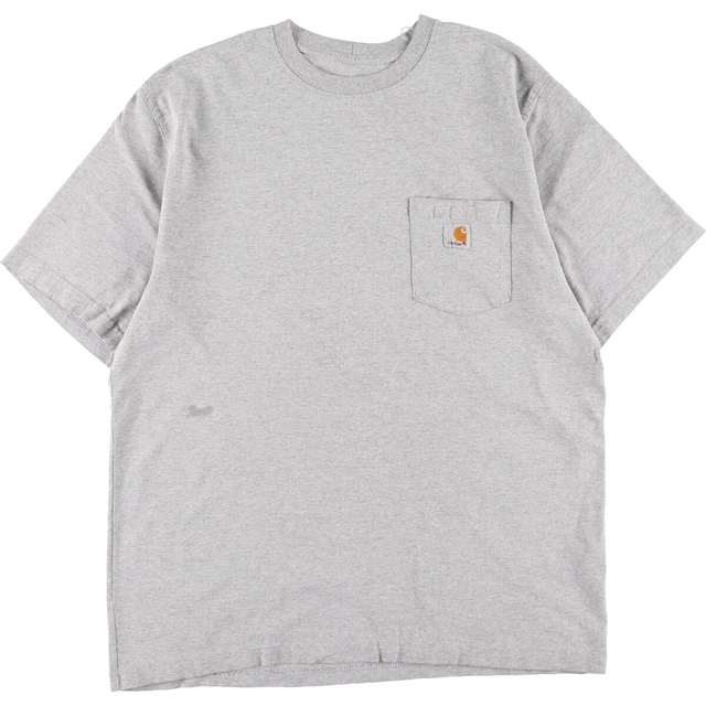 カーハート Carhartt 半袖 ワンポイントロゴポケットTシャツ メンズL /eaa328257