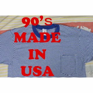 ジェーシーペニー(J.C.PENNEY)のJC PENNY 90’ｓ ポケッ.トTシャツ 12512ｃUSA製 綿100％(Tシャツ/カットソー(半袖/袖なし))