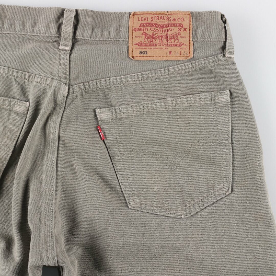 90年代 リーバイス Levi's リーバイス501 ジーンズ ストレートデニムパンツ USA製 メンズw33 ヴィンテージ /eaa339448