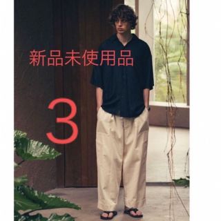 コモリ(COMOLI)の新品未使用品　APRESSE アプレッセ　USAF Hemmed Bottoms(ワークパンツ/カーゴパンツ)