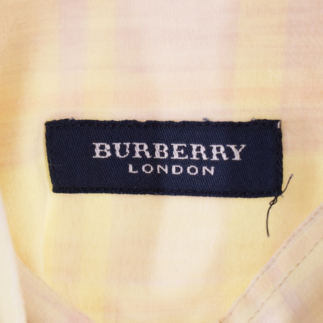 BURBERRY(バーバリー)の古着 バーバリー Burberry's 半袖 ボタンダウン チェックシャツ メンズL /eaa336044 メンズのトップス(シャツ)の商品写真