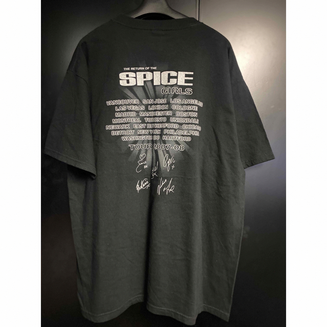 激レア00'S当時物  SPICE GIRLS Tシャツ　ヴィンテージ　XL メンズのトップス(Tシャツ/カットソー(半袖/袖なし))の商品写真