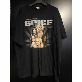 激レア00'S当時物  SPICE GIRLS Tシャツ　ヴィンテージ　XL(Tシャツ/カットソー(半袖/袖なし))