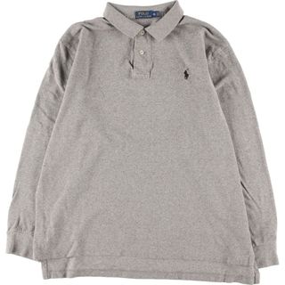 ラルフローレン(Ralph Lauren)の古着 ラルフローレン Ralph Lauren POLO RALPH LAUREN 長袖 ポロシャツ メンズXL /eaa337550(ポロシャツ)