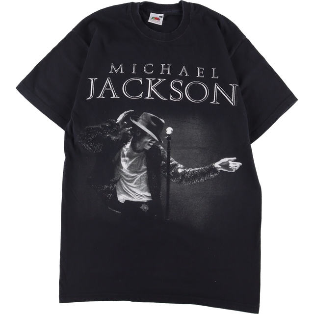 フルーツオブザルーム FRUIT OF THE LOOM MICHAEL JAKSON マイケル ジャクソン バンドTシャツ バンT メンズS /eaa339003