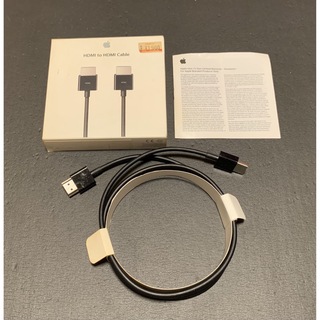 Apple - Apple純正 HDMI to HDMIケーブル MC838ZM/B  1.8m