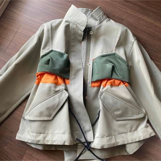 sacai サカイ レア 希少 ベイカーブルゾン さくらんぼ 刺繍