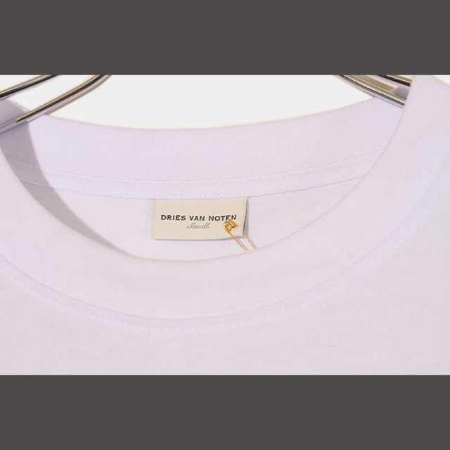 DRIES VAN NOTEN(ドリスヴァンノッテン)の23SS ドリスヴァンノッテン プリント 長袖Tシャツ S WHITE ホワイト メンズのトップス(Tシャツ/カットソー(七分/長袖))の商品写真