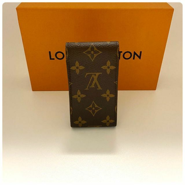 LOUIS VUITTON(ルイヴィトン)の【使用わずか】ルイヴィトン◆エテュイ◆シガレットケース◆モノグラム◆タバコケース メンズのファッション小物(タバコグッズ)の商品写真