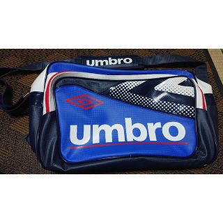 アンブロ(UMBRO)のアンブロ Umbro エナメルバッグ  Lサイズ  ブルー(ショルダーバッグ)