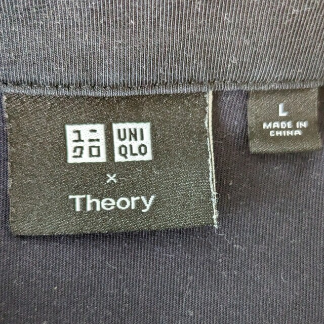 UNIQLO✕Theory　ユニクロ✕セオリー　ポロシャツ メンズのトップス(ポロシャツ)の商品写真