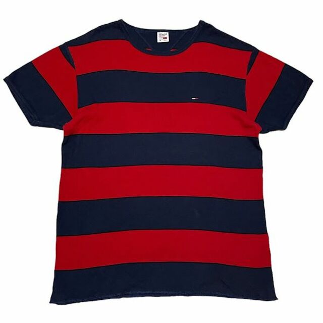 TOMMY HILFIGER(トミーヒルフィガー)のTOMMY HILFIGER DENIM ボーダー Tシャツ ビッグサイズ メンズのトップス(Tシャツ/カットソー(半袖/袖なし))の商品写真