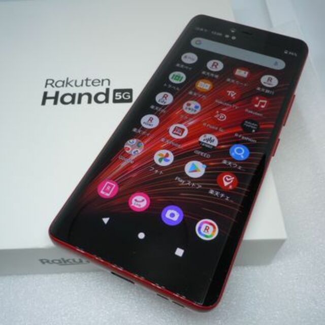 美品 Rakuten Hand 5G P780 赤 4G/128G 44093