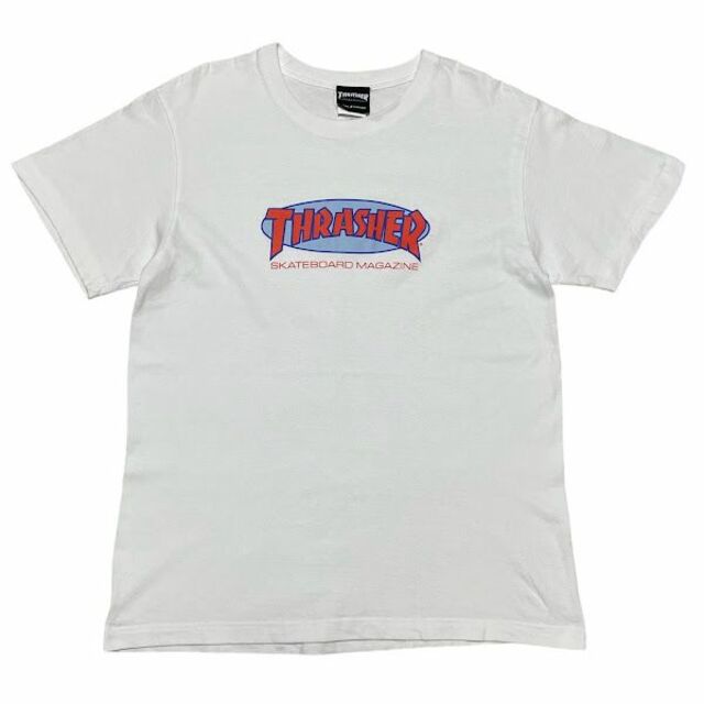 THRASHER(スラッシャー)のTHRASHER スラッシャー Tシャツ ホワイト パンク スケーター メンズのトップス(Tシャツ/カットソー(半袖/袖なし))の商品写真