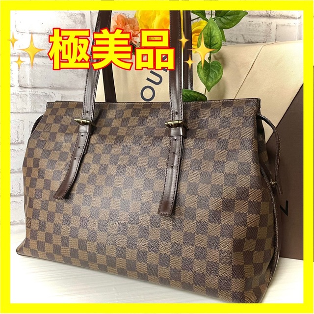買取 販売価格 ⛄️極美品⛄️ ルイヴィトン ダミエ チェルシー トート
