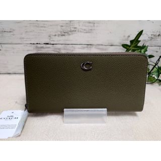 COACH - 新品COACH コーチ アコーディオン ジップ ウォレット 長財布